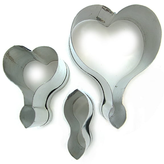 Bleeding Heart Cutters (Set of 3) by WSA