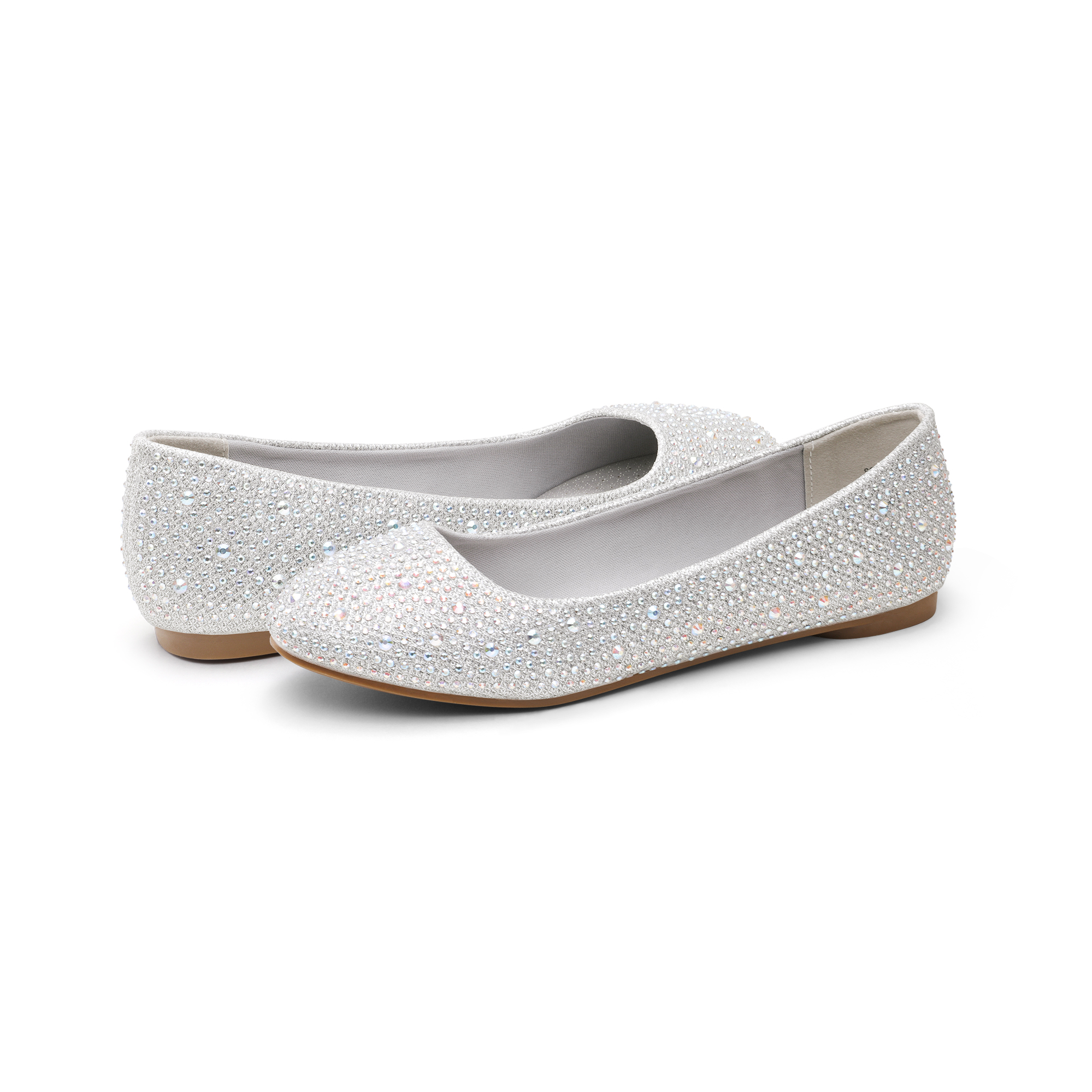 Dream Pairs Women's Rhinestone Ballet Flats photo 3
