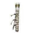 thumbnail image 2 of Tactical Arrow Bag 1050D Waterproof Nylon, Multifunctional Bow Quiver for Archery, Crossbody & Backpack Carry, DIY Customizable, 60x11x18cm, 2 of 7