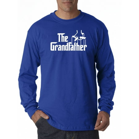 New Way 166 - Unisex Long-Sleeve T-Shirt The Grandfather Godfather (Best Grandfather T Shirt)