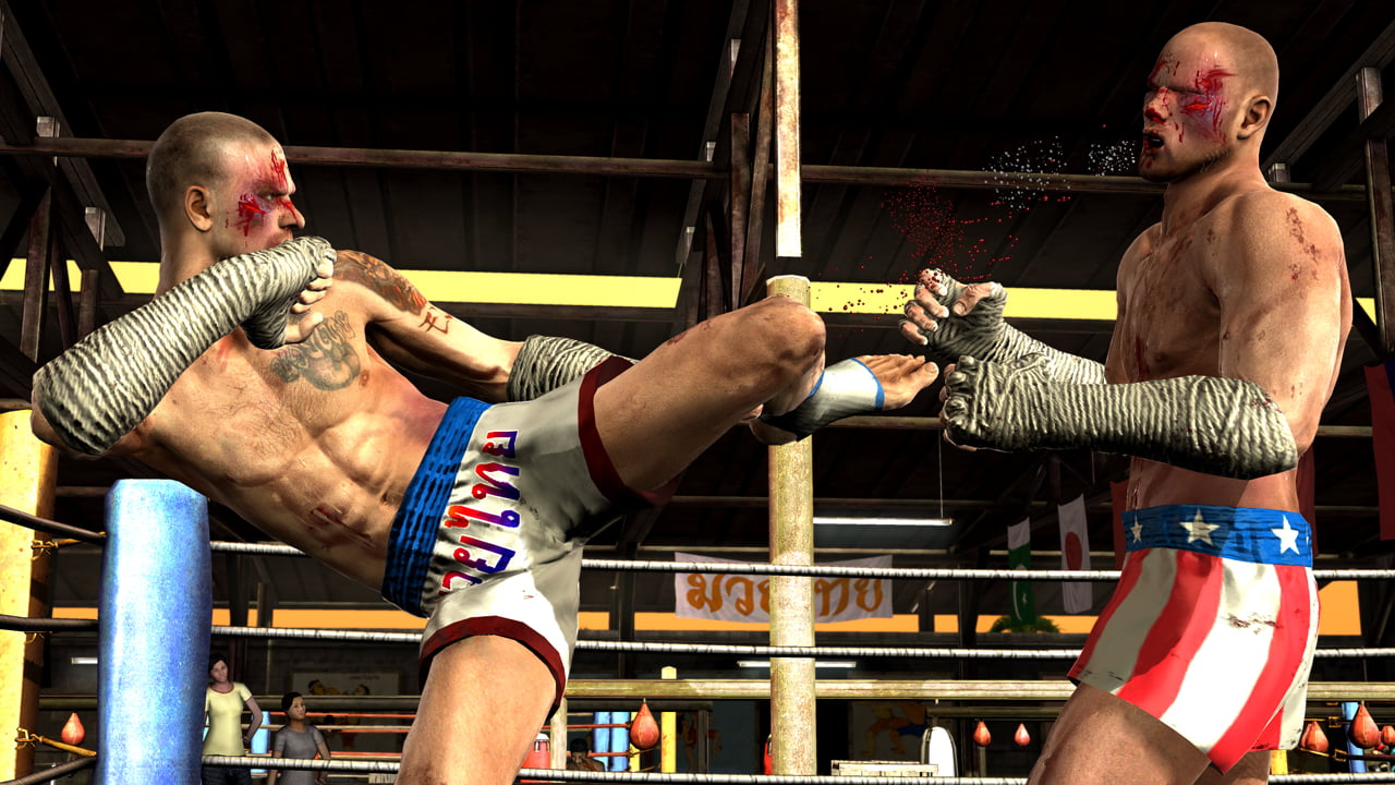 Bloodier combat. MMA (Xbox 360).