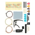 thumbnail image 2 of Herramientas De Cambio De Guitarras, Kit De Accesorios De Guitarra Tono Cálido Para Banjo Para Mandolina Para Instrumento Musical Eléctrico ZAQW Guitar Accessories Kit, 2 of 8