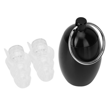 

Anti noise Music Safe Ear Plugs High Fidelity Hearing Protection Transparent