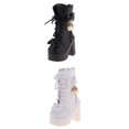 thumbnail image 1 of 2 pares de zapatos de muñeca BJD 1/3, botas a media pantorrilla para accesorios de zapatos de muñeca Lolita Zulema Bjd Doll Boots 2020 EE. UU., 1 of 5