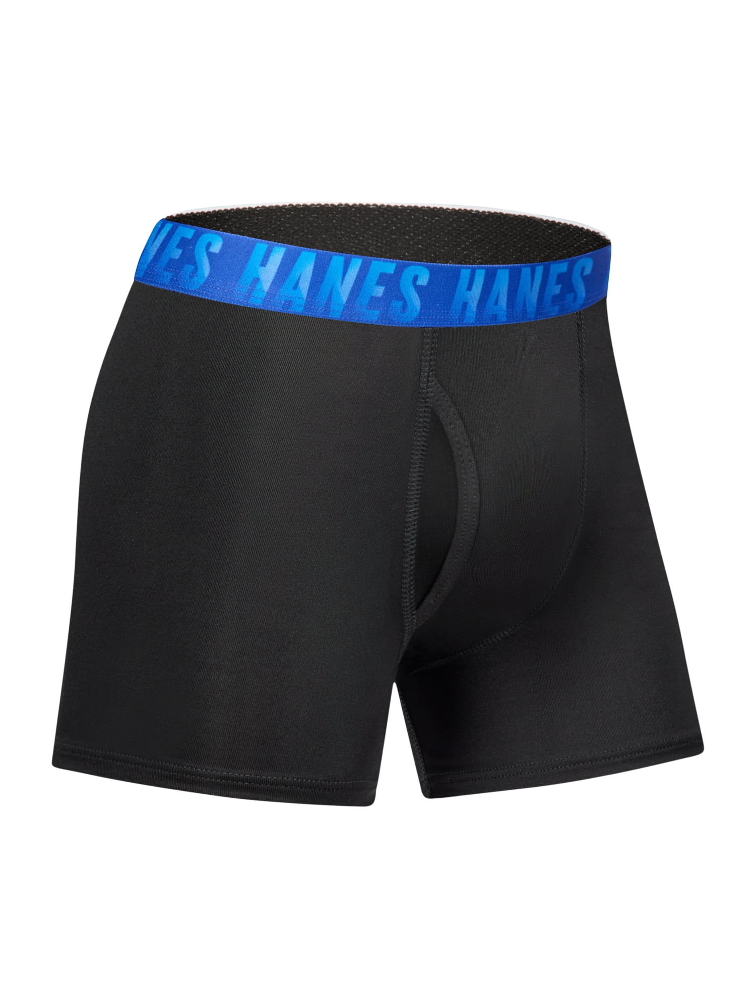 Hanes Moves Boys’ Performance Stretch Boxer Brief Underwear, 5-Pack