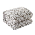 thumbnail image 4 of Chic Home Chrystel 3-Piece Taupe Duvet Set, King, 4 of 12