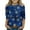 Dark Blue_A01, variant on Grblisyd Cute Tops for Teen Girls Kids 10-12 Years 3/4 Sleeve Christmas Shirts Shiny Snowflake Print Casual Graphic Shirts T Shirts Cute Kids Clothes Red 140