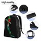 thumbnail image 4 of Mochila escolar ligera de quetzal de Guatemala, mochila para computadora portátil, mochila para estudiantes de secundaria, preparatoria y universidad., 4 of 5