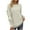 Khaki, variant on Hfyihgf Womens Crewneck Sweatshirts Long Sleeve Casual Tops with Ruffle Sleeve Fall Winter Clothes Soft Trendy Pullover Shirts(Coffee,L)
