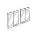 thumbnail image 2 of FMI  36 Inch Extruded Aluminum Bi-Fold Doors - Black, 2 of 2