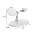 thumbnail image 2 of Birdeem Wireless Phone Charger, Magnetic Phone Charger, Multifunctional Three in Wireless Smart Charger for Ios Mobile Phone Watch Headset Desktop 15W Wireless Charger Mobile Phone Bracket, 2 of 4