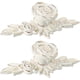 thumbnail image 1 of Vintage Zinc Alloy Cabinet Knobs with Back Plates and Mounting Screws - Ideal for Dresser, Wardrobe, and Drawer (Gold Edge), 1 of 4