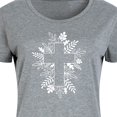thumbnail image 3 of Instant Message - Foliage Cross - Women's Any Way Dress, 3 of 7