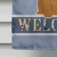 thumbnail image 4 of Carolines Treasures BB5601CHF Norwich Terrier Welcome Flag Canvas House Size, 4 of 4