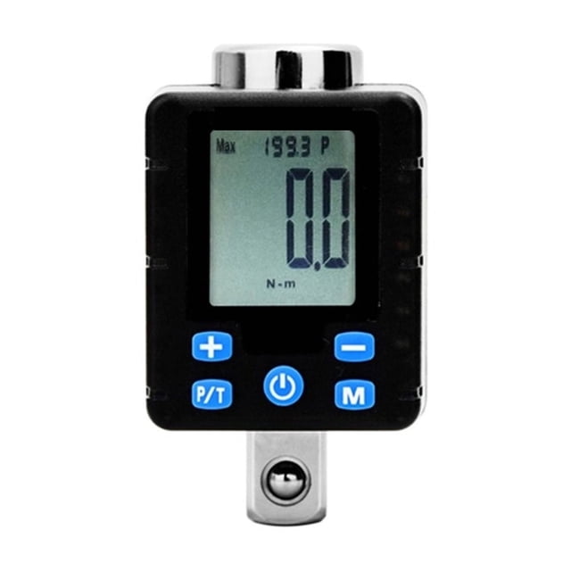 Digital Torque Wrench 0.3-340 Nm Adjustable Torque Meter Adapter Professional Electronic Torque Wrench Inspection Repair Tools ,Automotive Repair