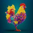 thumbnail image 1 of Pintura de Diamante 5D Cgtredaw Bricolaje Pollo Del GSYX46, 1 of 9