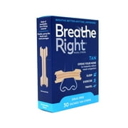 Breathe Right Nasal Strips Original Tan Small/Medium 30 ea