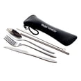 thumbnail image 2 of MidOcean 5 Service Reusable Stainless Steel Cutlery Set Set, 2 of 4