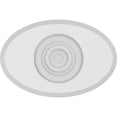 thumbnail image 2 of Ekena Millwork 6"W x 4"H x 1"P Standard Dalton Bullseye Rosette with Beveled Edge, 2 of 4