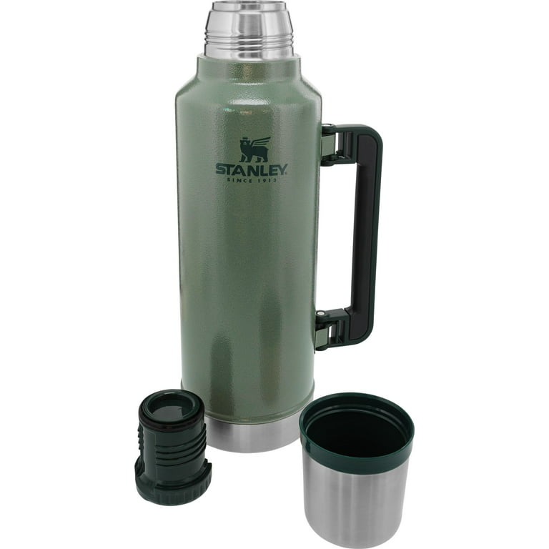 Stanley Classic Vacuum Insulated Stainless Steel Bottle, 2 Qt - Walmart.Com