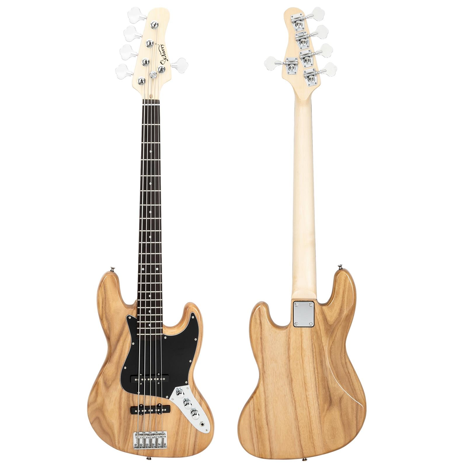 Glarry 5 Strings Beginner Electric Bass Guitar Starter Kit with