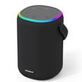 thumbnail image 1 of ZICOROOP Altavoz Bluetooth con IPX7 impermeable, altavoces portátiles para exteriores de 50 W con asa, Bluetooth 5.3 verdadero sonido estéreo inalámbrico, graves profundos, tiempo de reproducción de 1, 1 of 5