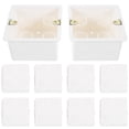thumbnail image 1 of 10pcs 86 Type Wall Socket Box Hidden Installation Box Switch Installation Boxes, 1 of 8