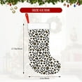 thumbnail image 4 of Salouo Heart Leopard Print Christmas Stockings,Large Xmas Stocking Set of 1 Holiday and Farmhouse Stocking for Christmas Holiday Party Decoration(17.7*11 Inch), 4 of 7
