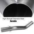 thumbnail image 3 of Tubo de escape Para motocicleta Nikou KAWASAKI ZX-6R 2009-2015 Acero inoxidable, 3 of 9