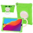 thumbnail image 4 of Dteck Kids Case for Samsung Galaxy Tab A7 Lite 8.7-inch T220 T225,Shockproof Silicone Case 360 Degree rotating Kickstand Cover with Shoulder Strap,Green, 4 of 7