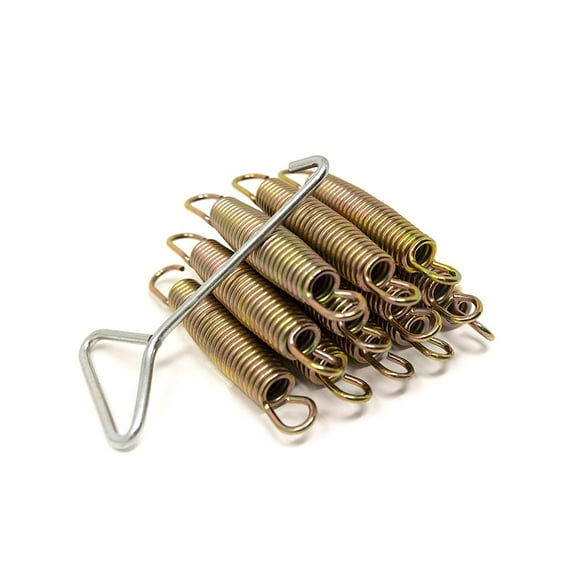 Universal Trampoline Springs 5.35 IN Outdoor Trampoline Spring with Spring Puller, Rust Resistant, Easy to Install