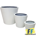 thumbnail image 2 of Maceta de Fibra de Vidrio Mod. Glass Grande Blanco FibraFormas Fibraformas de México Glass Grande Blanco, 2 of 4