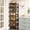 Rustic Brown, variant on Wood Fruit and Vegetable Storage Rack, Narrow Snack Stand Kitchen Stand Fruit Basket, Pull-Out Utility Organizer for Kitchen, Living Room