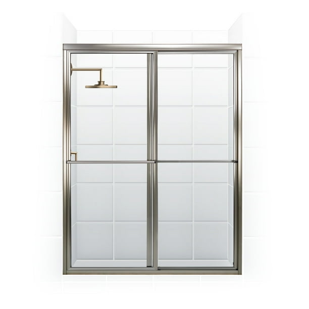 Coastal Shower Doors 1652 70 C Newport Series 52 X Framed Sliding Door Com Framed Sliding Shower Door, Framed Sliding Shower Doors