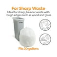thumbnail image 3 of Staples Coastwide Professional 20-30 Gallon Trash Bag 30" x 36" Low Density 0.9 mil White 200, 3 of 7