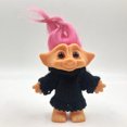 thumbnail image 2 of Trolls Topper con Pelo Y Ropa, Trolls Figuras de Acción Pastel de Cumpleaños Cupcake Topper, Figuras de Trolls Juguetes, Troll Cake Dec - Cabello rosado Sunnimix pequeñas muñecas troll, 2 of 6