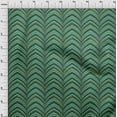 thumbnail image 2 of oneOone Silk Tabby Fabric Waves Flame Stitch Print Sewing Fabric BTY 42 Inch Wide, 2 of 3
