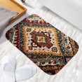 thumbnail image 2 of 1pc Kilim Rug Absorbent Non-Slip Bathroom Thickened Flannel Rug Decor,Soft,Quick Drying,Suitable For Indoor/outdoor Use,Bathrooms,Bedrooms,Kitchens,Terrace,Laundry Rooms,16"x24", 2 of 9