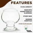 thumbnail image 2 of Lexington Brandy Glasses 6.5 oz. Set of 12, Bulk Pack - Perfect for Hotel, Bar, Restaurant or Lounge - Clear, 2 of 5