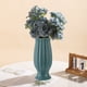 thumbnail image 1 of Jarrón de plástico imitación esmalte para arreglos florales | Maceta decorativa para el hogar | Contenedor para flores secas en el mueble de TV de la sala de estar, 1 of 6