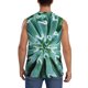 thumbnail image 4 of Fotbe Teal Cactus Men's Camiseta sin Mangas Estampada para Hombres, Playera Casual para Gimnasio, Entrenamiento, Playa-Small, 4 of 7