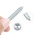 thumbnail image 5 of Uxcell M8x38mm Hanger Bolts Carbon Steel Zinc Plated 20 Pack, 5 of 6