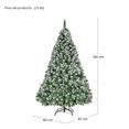 thumbnail image 5 of Árbol de Navidad Jardimex Verde Nevado 1.6m 650 Ramas, 5 of 5