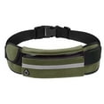 thumbnail image 1 of Sac de Taille de Sport Ajustable avec Bande Réfléchissante, Sac de Taille Pochette pour Camping, Randonnée, Vélo, Course, 1 of 9