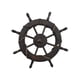 thumbnail image 1 of Volante de barco de madera decoración pirata colgante playa tema 62cm Zulema Timón de barco colgante, 1 of 8