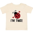 thumbnail image 3 of Inktastic Ladybug 2nd Birthday Cute 2 Year Old Girls Baby T-Shirt, 3 of 5