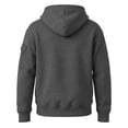 thumbnail image 6 of Vmberlty Kids Oversized Hooded Sweatshirts Teen Boys Solid Color Long Sleeve Hoodies with Functional Pockets Breathable Casual Daily Outdoor Tops, 6 of 6