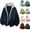 Navy, variant on uublik Puffer Jackets For Men Winter Warm Snow Coat Windbreaker Hooded Work Outerwear Snowboarding Jackets Black