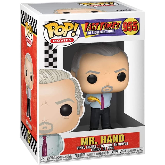¡Funko Pop! Película: Tiempos rápidos en Ridgemont High - Mr. Hand with Pizza, Multicolor, Funko POP