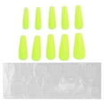 thumbnail image 4 of Full Cover False Nail,10pcs Pure Color Full False Nail Women Fake Nail High Capacity, 4 of 8